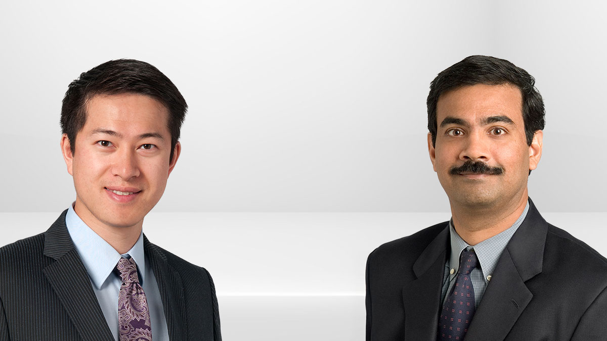 Venugopal Menon, MD and Michael Tong, MD