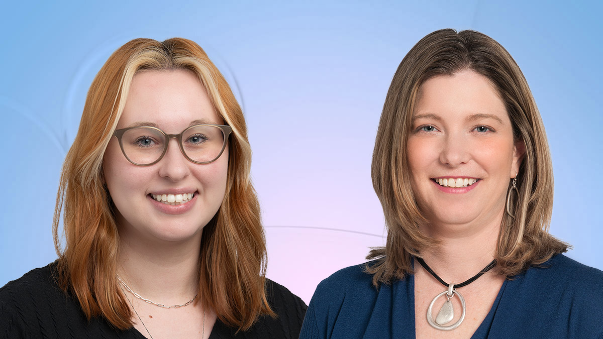 Olivia Davis and Michella Kraft