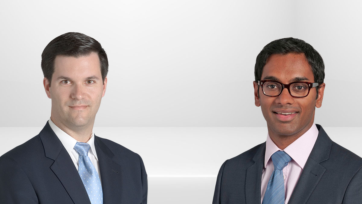 Amar Krishnaswamy and Edward Soltesz Landing