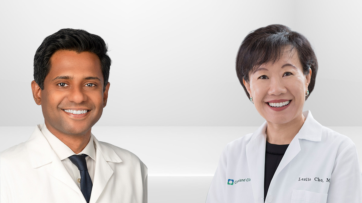 Leslie Cho, MD and Ashish Sarraju, MD