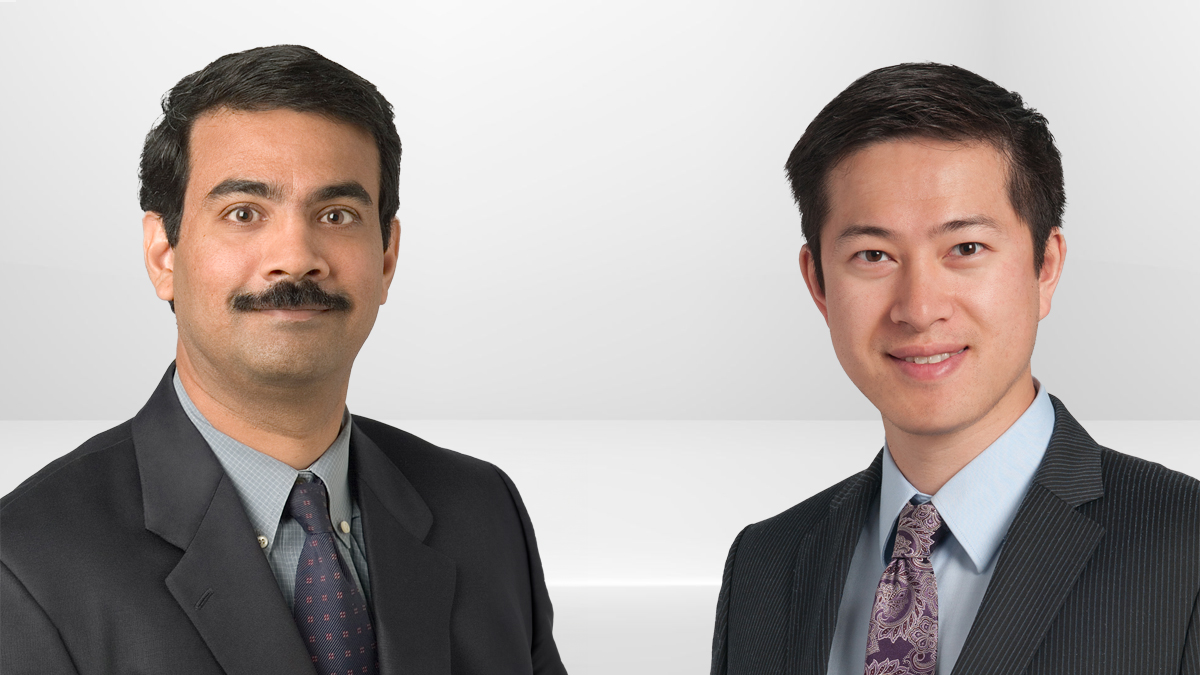 Venugopal Menon, MD and Michael Tong, MD