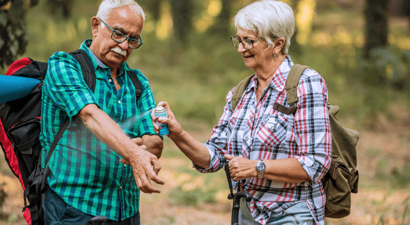 Mosquito Barrier AGGAFA Mosquito Arm Sleeves, Providing A Physical