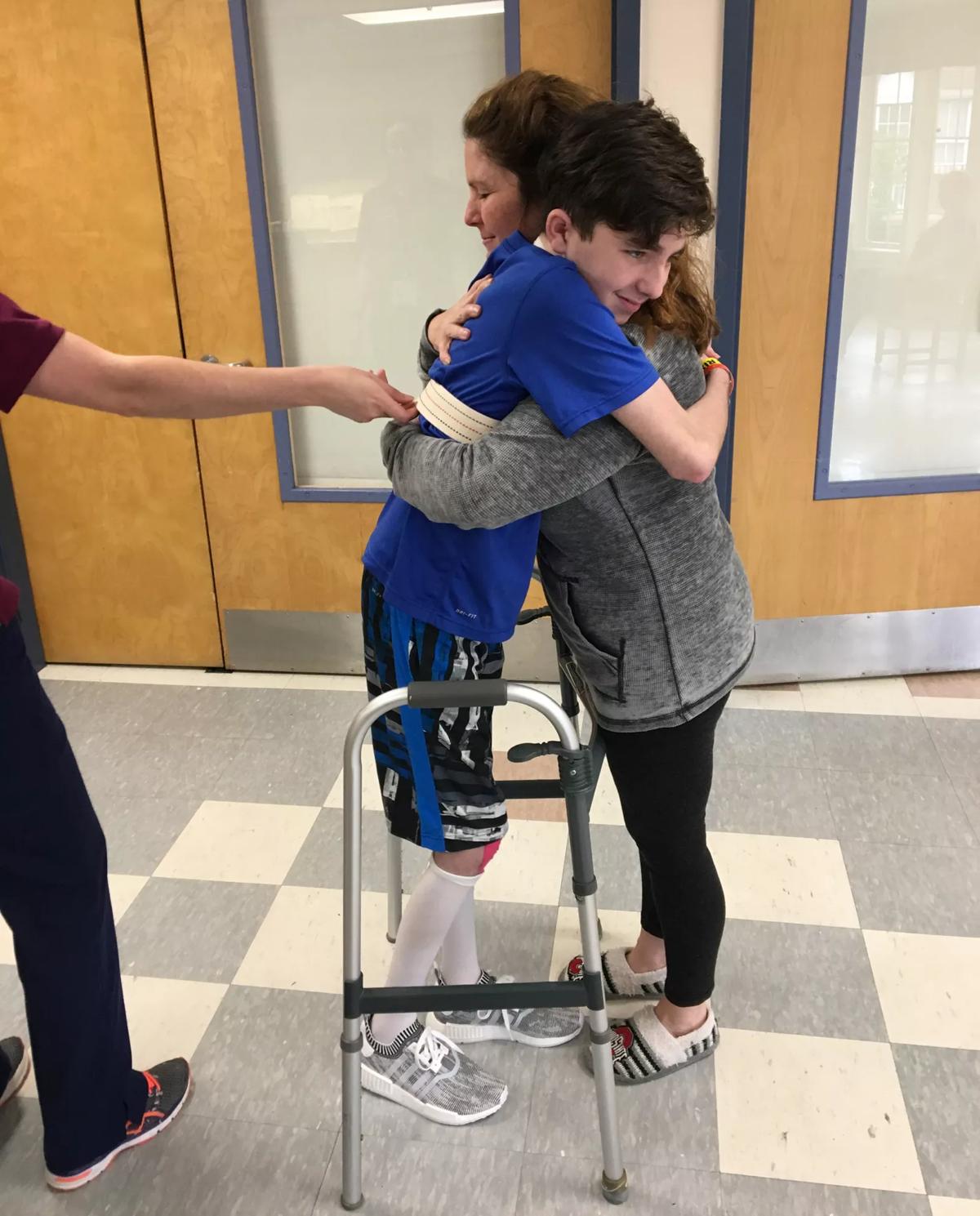 Jack Sparent Cleveland Clinic Children's Courage Award winner