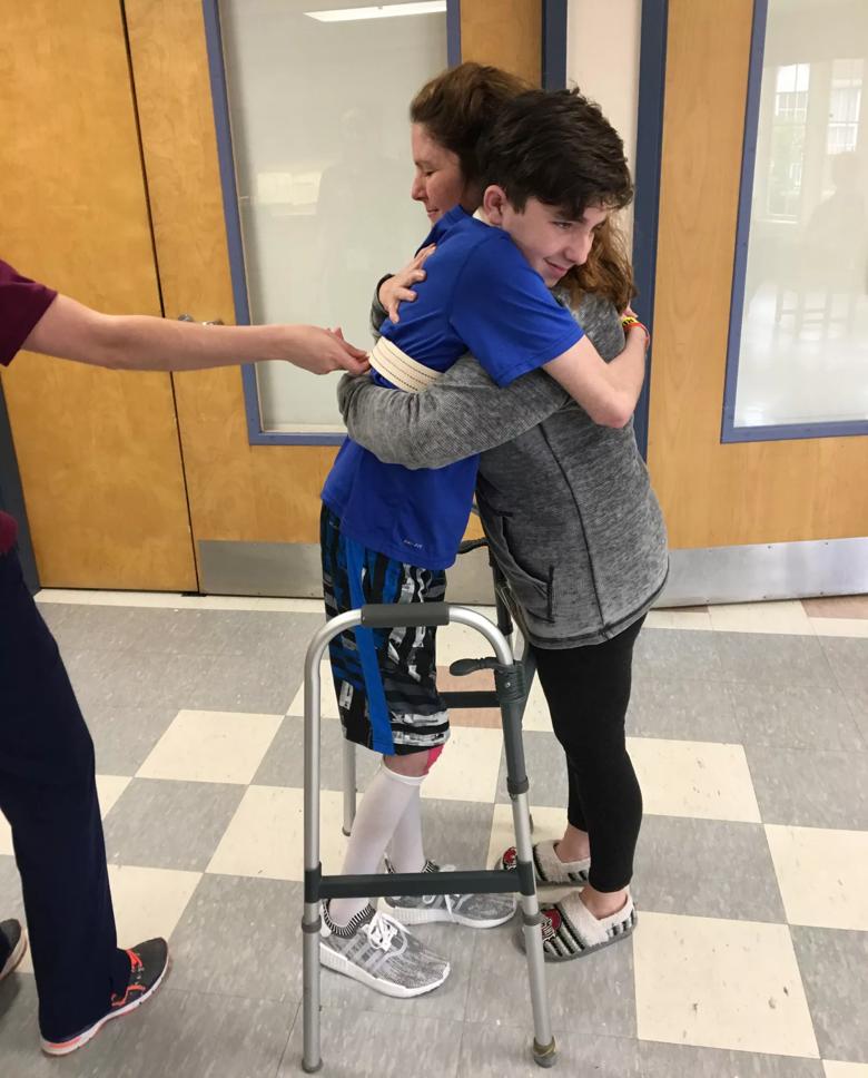 Jack Sparent Cleveland Clinic Children's Courage Award winner