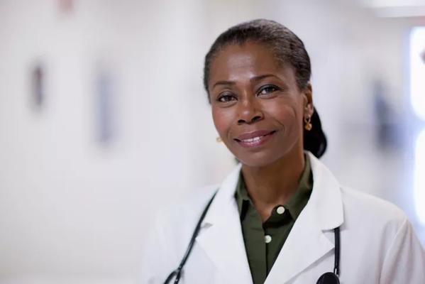 Stock photo of doctor in hospital