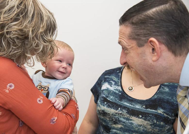 Cleveland Clinic Taussig Cancer Center leukemia patient names baby after doctor