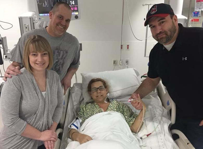 Carole Motycka living liver donor transplant Cleveland Clinic