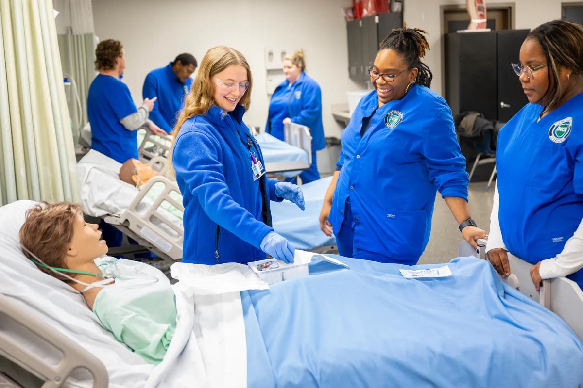 Nurses in training