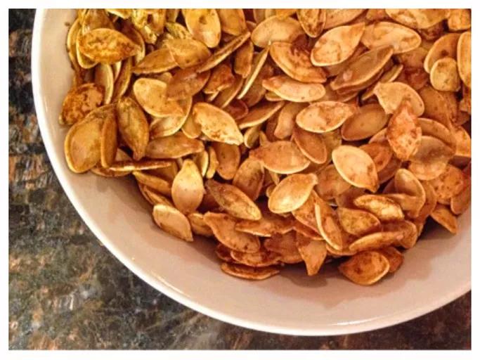 Simple Roasted Pumpkin Seeds: 7 Ways | Toasted, seeds, bowl, food