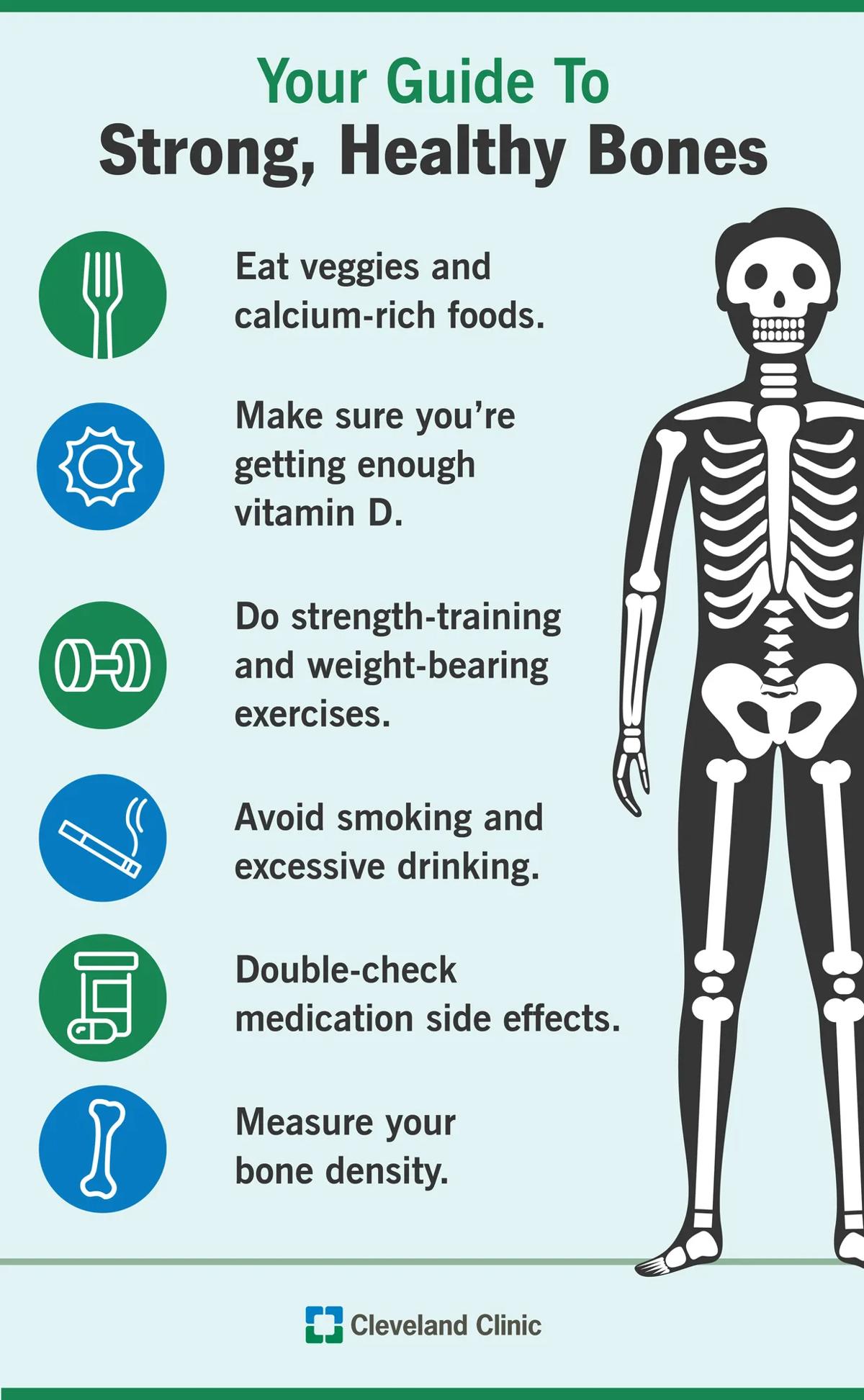 Tips for strong, healthy bones