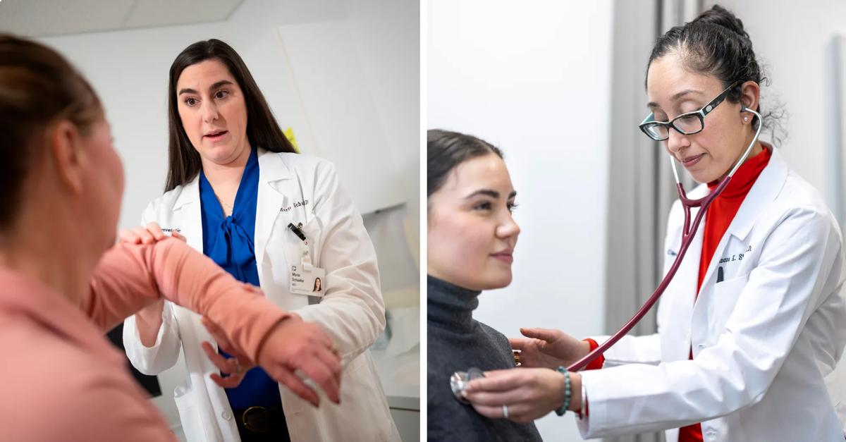 Marie Schaefer, M.D., (left) and Tamanna Singh, M.D., are co-directors of WISER.