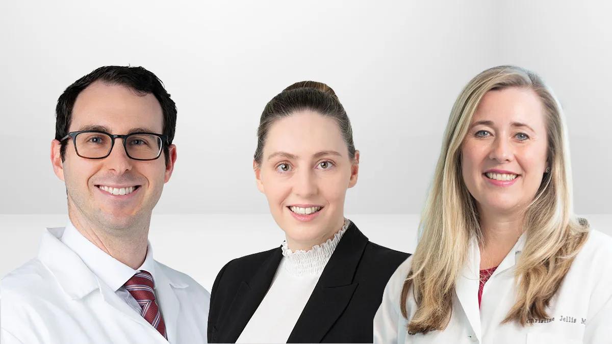 Amanda Vest, Christine Jellis and Bryan Abadie