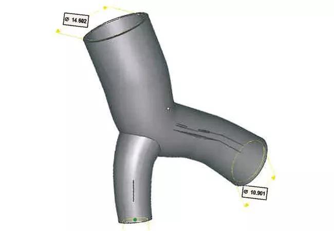 3D stent design.