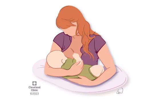 Cradle hold position