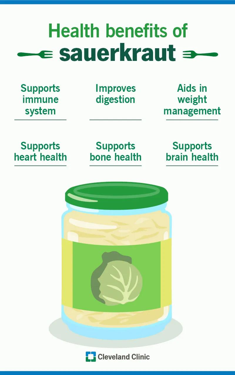 Health benefits of sauerkraut