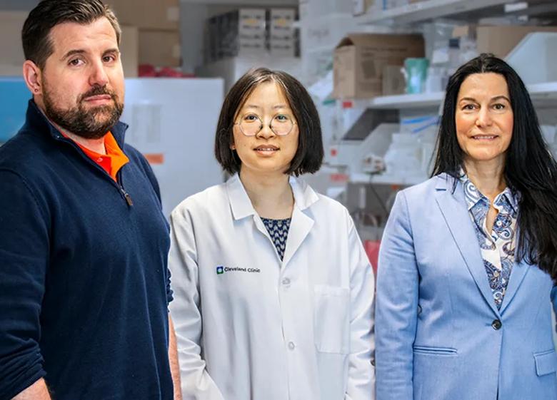 Drs. Louveau, Xu and DeSilva