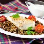 Recipe: Cod With Lentils and Salsa Verde