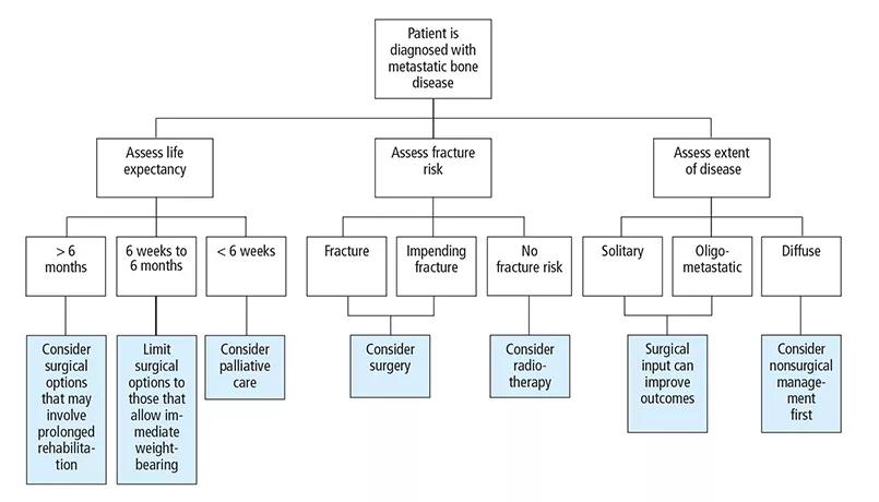 An overview of team management of metastatic bone disease.