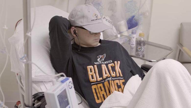 Football-player-rare-cancer-Cleveland-Clinic-Children's