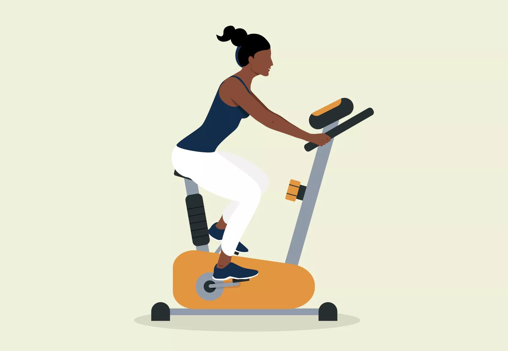 Is riding a stationary bike good for you sale