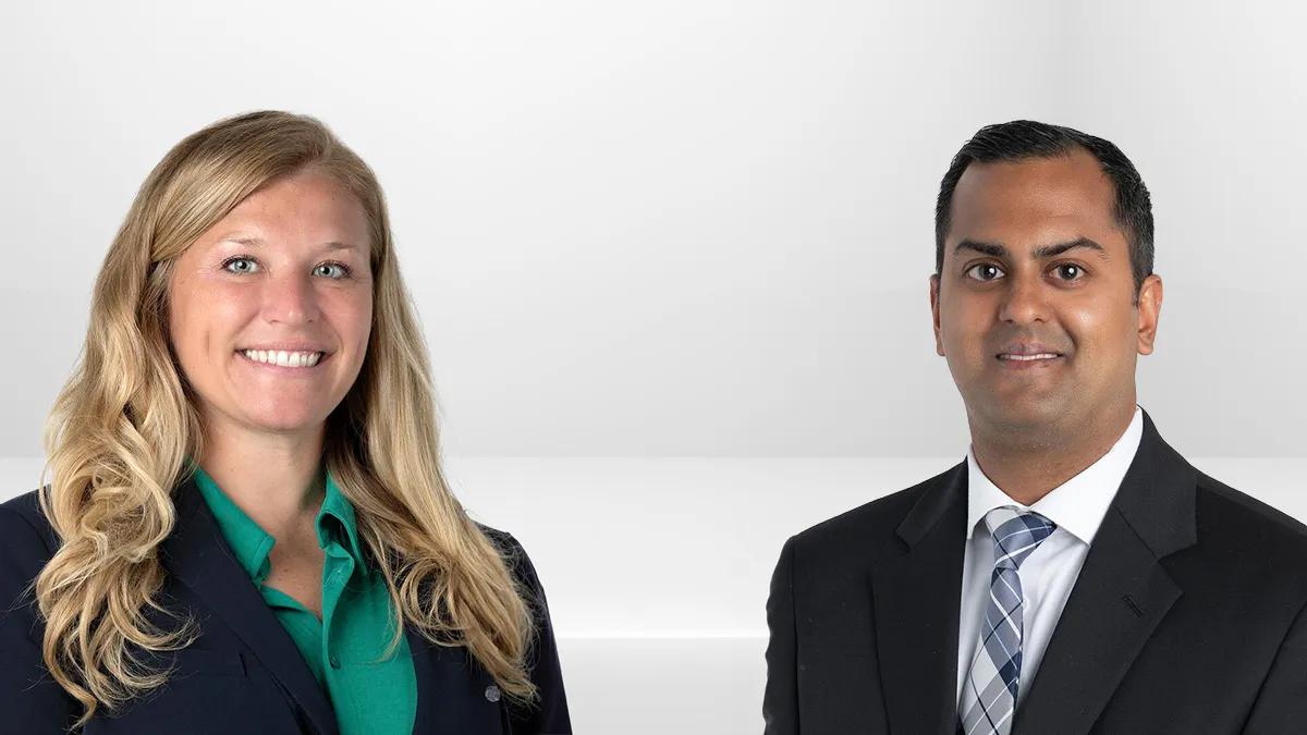 Courtney Hanak, MD, and Ravi Ambani, MD