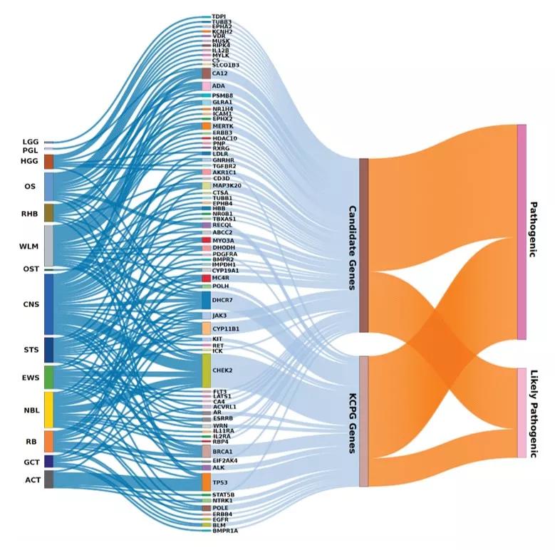 Drug–target network analysis in children, adolescents, and young adults with solid tumors.