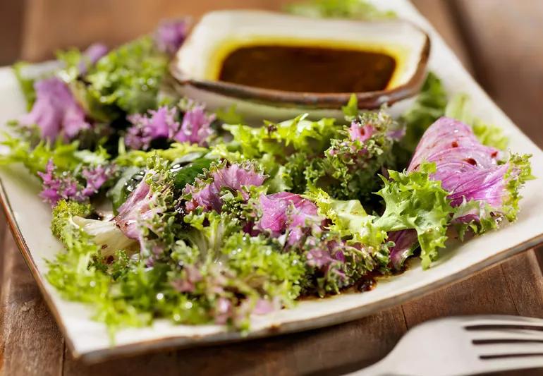 recipe purple kale salad