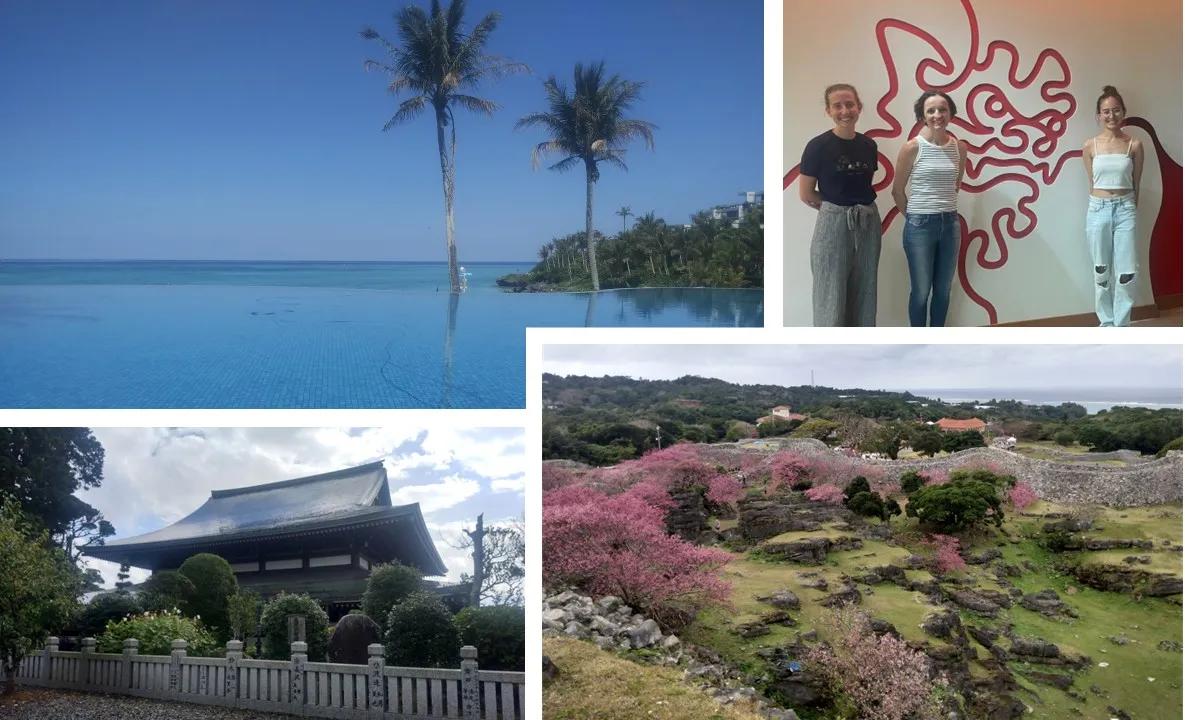 Okinawa Institute of Science and Technology (OIST) in Okinawa, Japan collage.