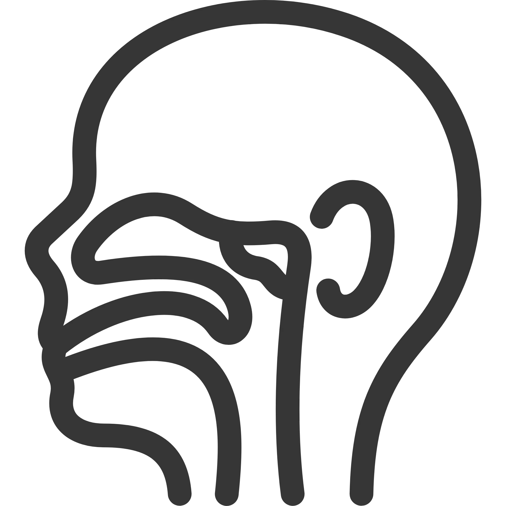 ear, nose and throat icon