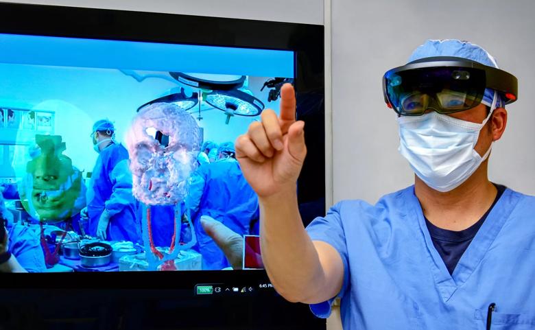 Hololens face transplant Cleveland Clinic