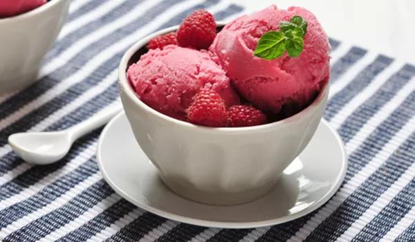 Recipe: Raspberry Banana Sorbet