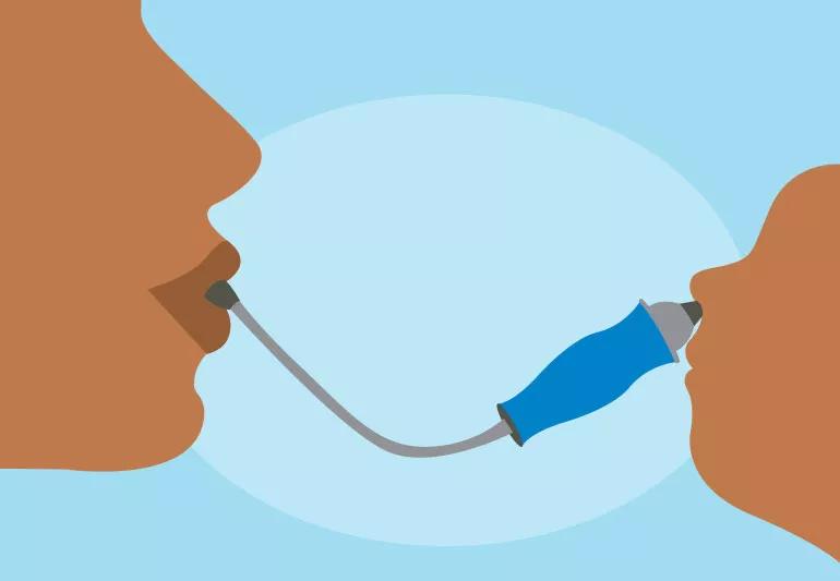 How To Use a Nasal Aspirator To Prevent Phlegm in Your Baby s Throat