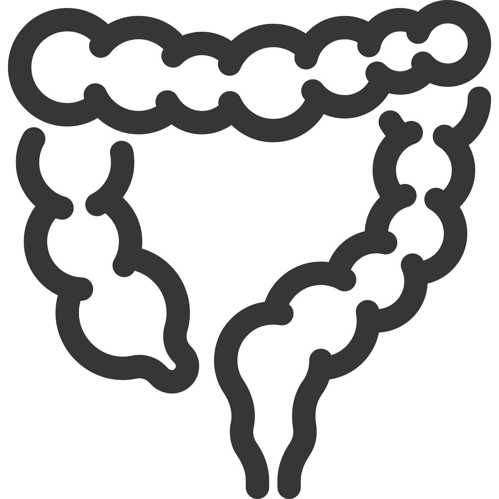 Icon of intestines