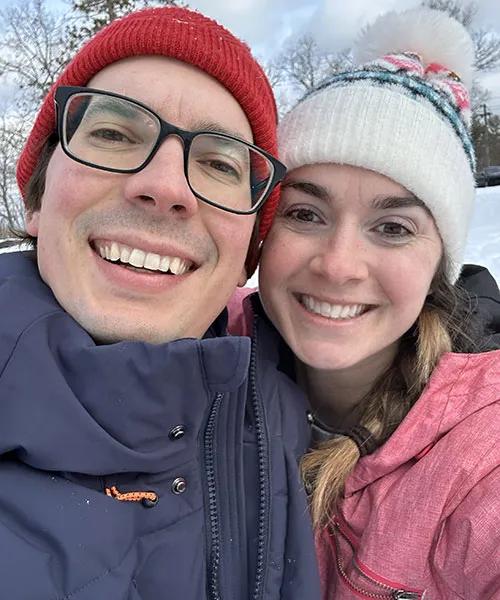 Dr. Ilkanich and husband