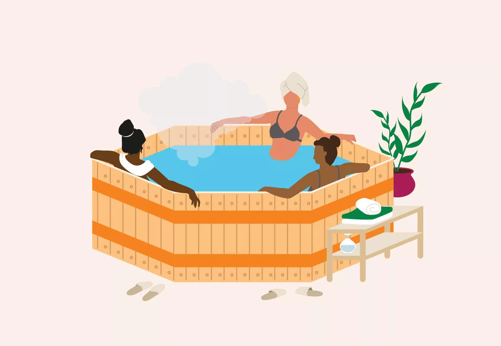 Are Hot Baths Safe During Pregnancy? This New Study Review Is Good News For  Moms In Need Of A Soak