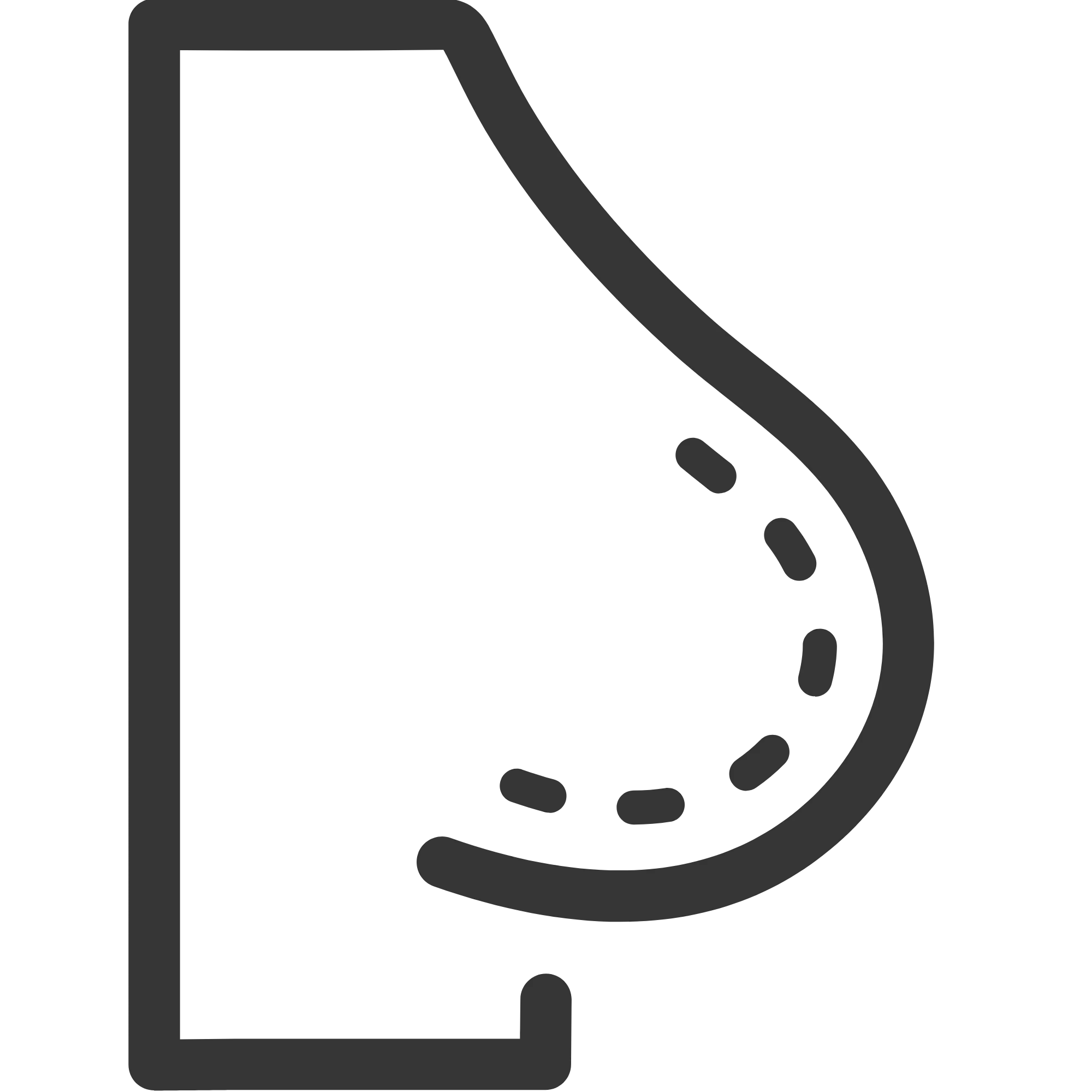 breast reduction icon