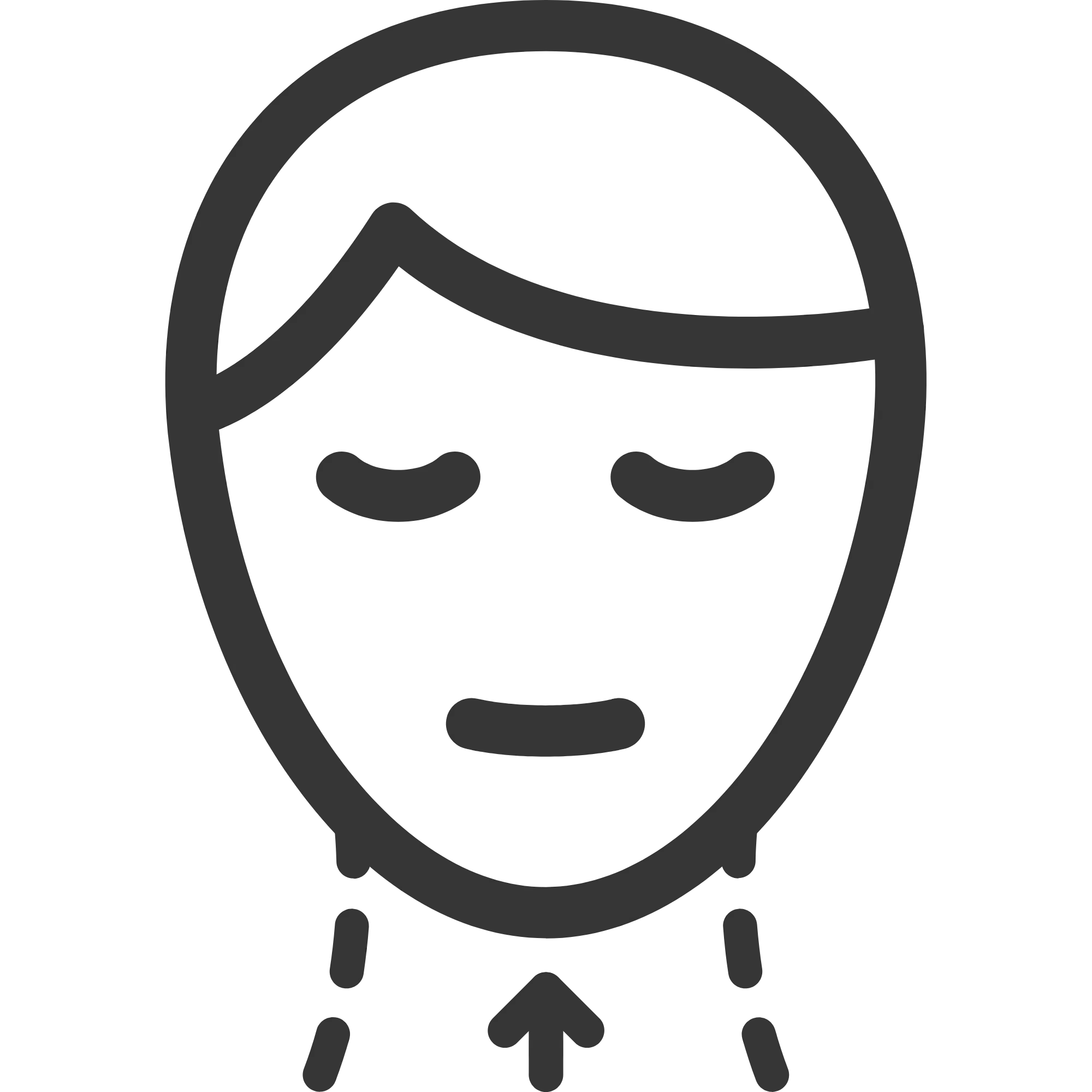 Neck lift icon