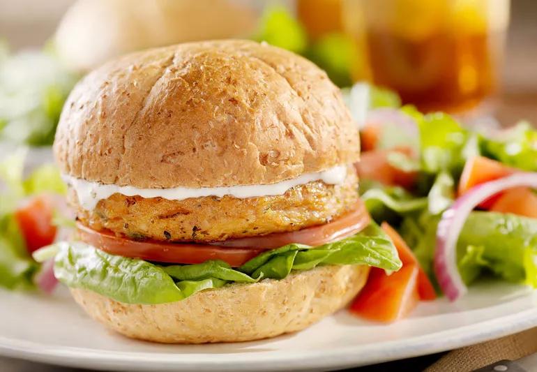 Ginger Veggie Burger