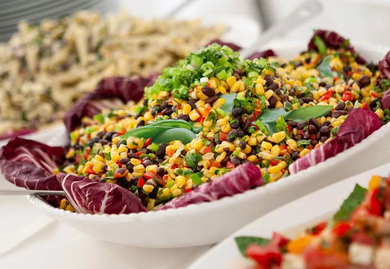 recipe summer succotash with snow peas and black beans