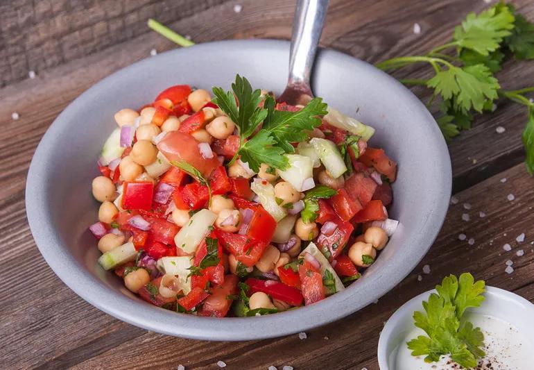 Persian chopped salad