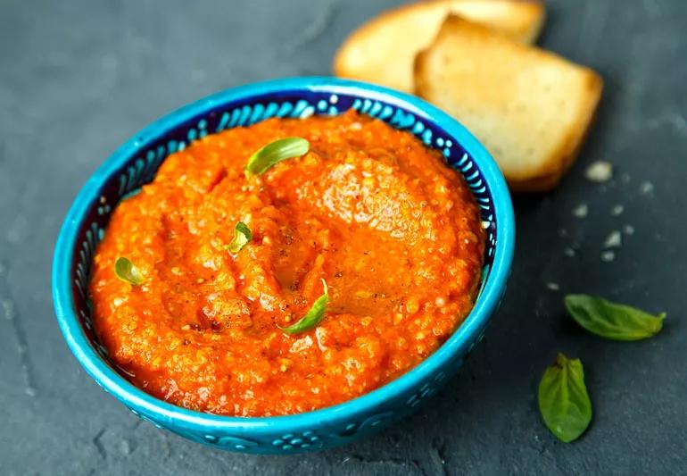 roasted red pepper hummus