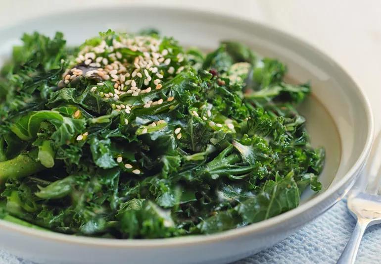 Asian seasoned mustard greens