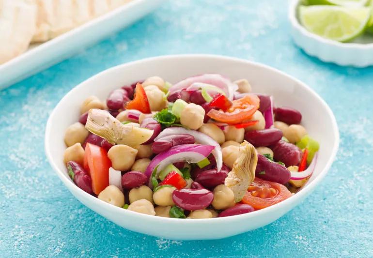 Recipe: Veggie, Bean and Artichoke Salad