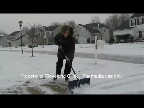 FOR MEDIA Use Caution When Shoveling Snow
