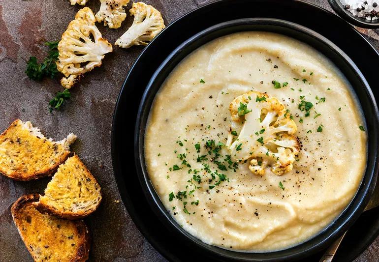 cauliflower peanut butter soup recipe