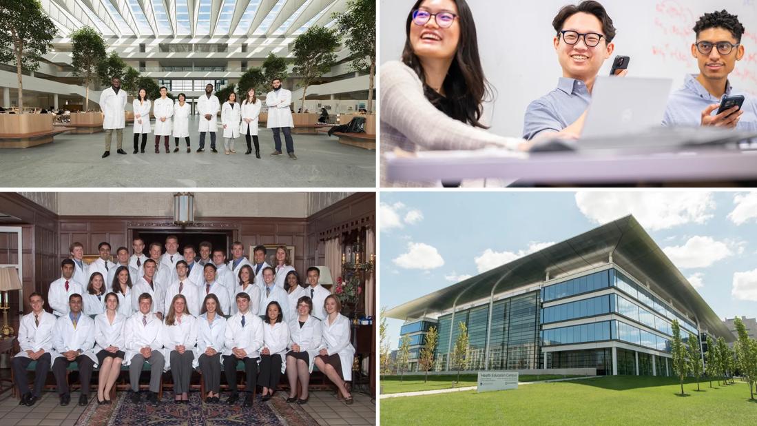 Students in the Cleveland Clinic Lerner College of Medicine