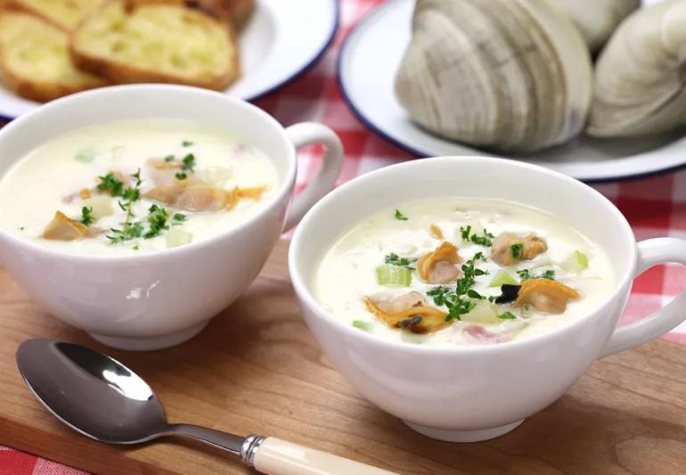 recipe clam chowder with coconut milk