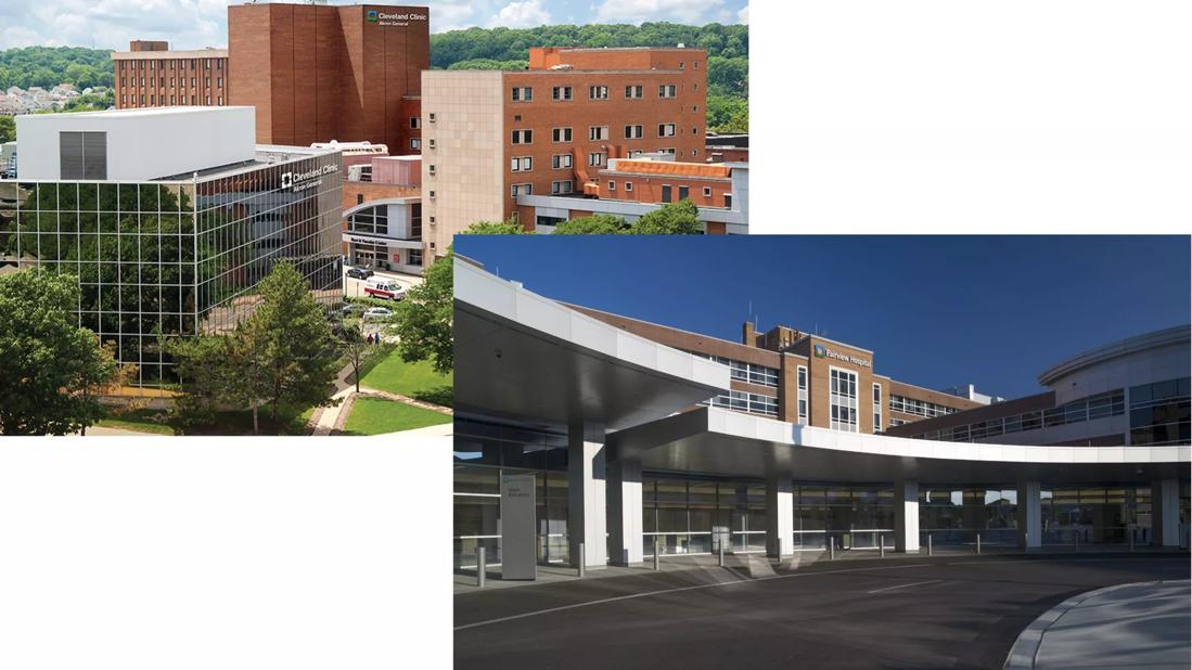 Cleveland Clinic Akron General, Cleveland Clinic Fairview Hospital