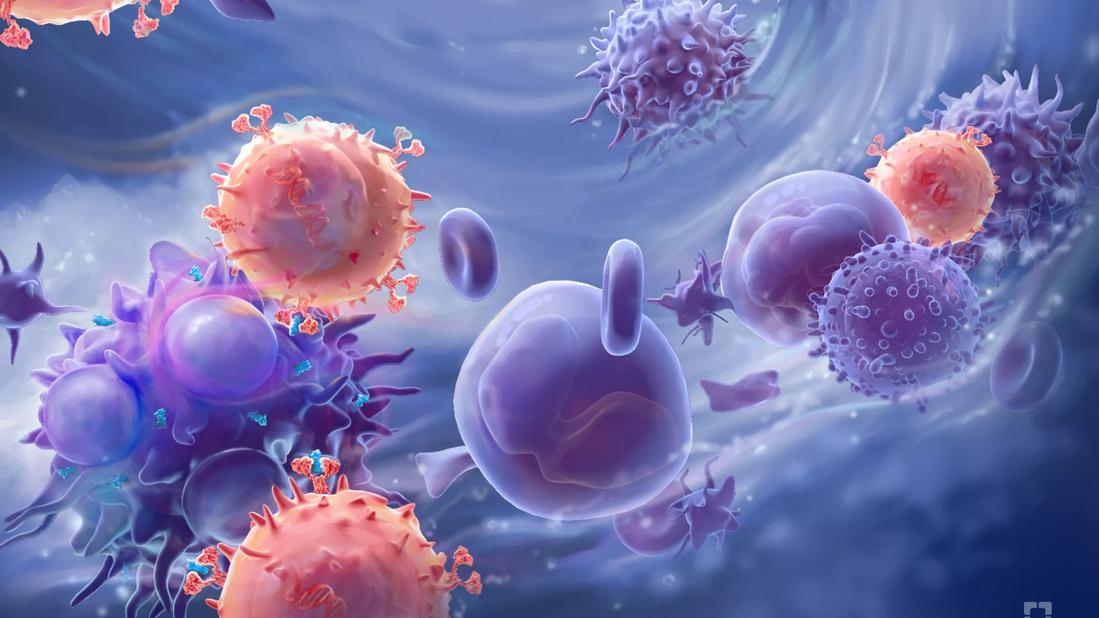 medical illustration of CART T cells