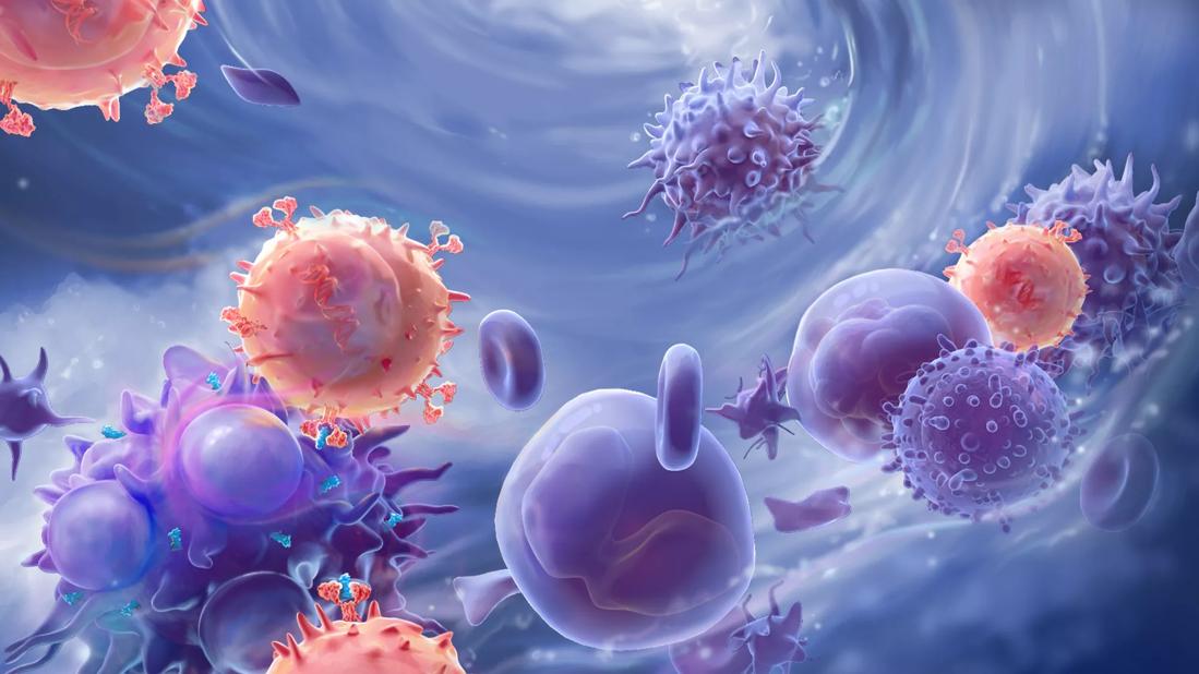 medical illustration of CART T cells